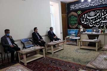 سفر یک روزه رئیس دانشگاه علوم پزشکی استان سمنان به شهرستان دامغان 